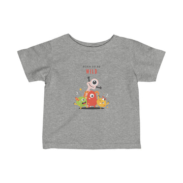 Born To Be Wild Baby Tee (6-24 Months)