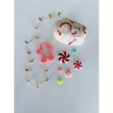 Mini Playdough Kits -- Gingerbread, Sheep, Mermaid, Pirate
